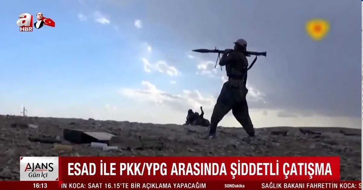 Esad ile PKK/YPG arasında şiddetli çatışma