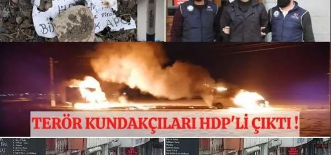 Son dakika: Ağrı’da terör kundakçıları HDP’li çıktı