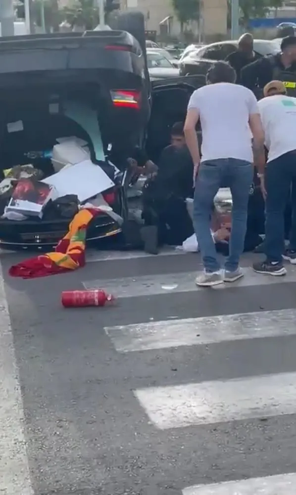 İsrailli Bakan Ben Gvir kaza yaptı! Yaralanan siyonist bakan apar topar hastaneye kaldırıldı