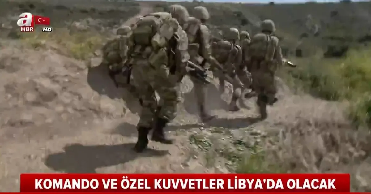 Son dakika: Türk askeri Libya yolcusu! Komando ve özel kuvvetler ...