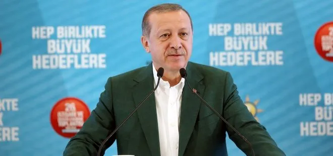 Cumhurbaşkanı Erdoğan: Terör koridoruna izin vermeyeceğiz