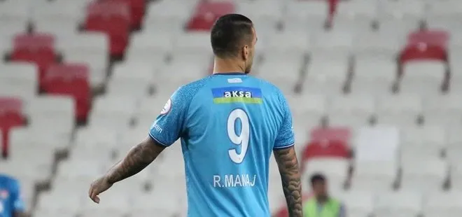 Sivasspor’da Galatasaray maçı öncesi büyük şok! Rey Manaj cezalı duruma düştü