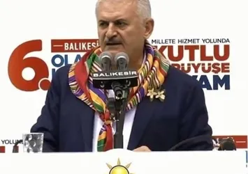 Başbakan Yıldırım Balıkesir'de konuştu