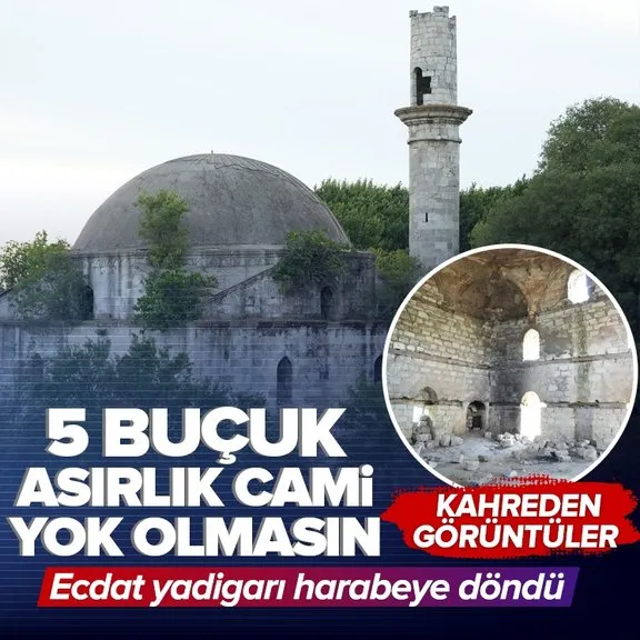 5 buçuk asırlık Evliya Kasım Paşa Camii yok olma tehlikesi yaşıyor