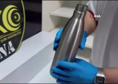 Termosa zulaladı! Polis buldu