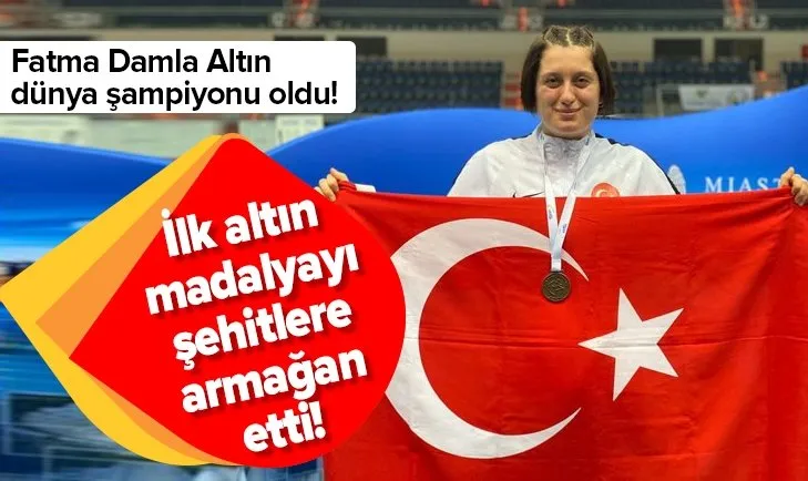 Fatma Damla Altın, pentatlonda dünya şampiyonu oldu