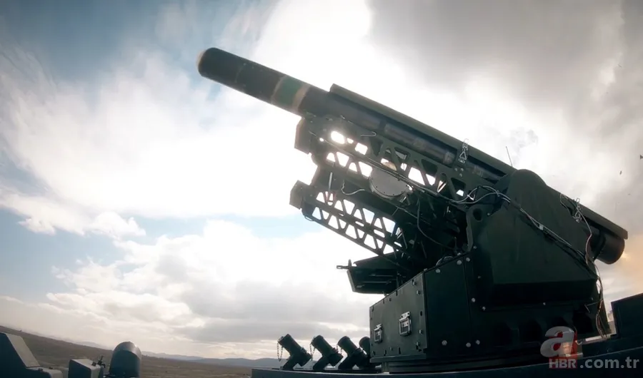 Türkiye'nin tank avcısı milli füzeyle vurdu 15