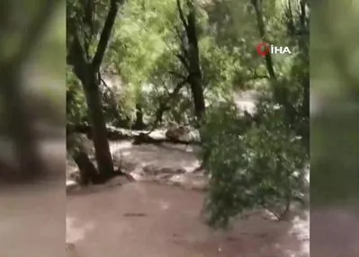 Mersin’de sağanak yağış sele dönüştü