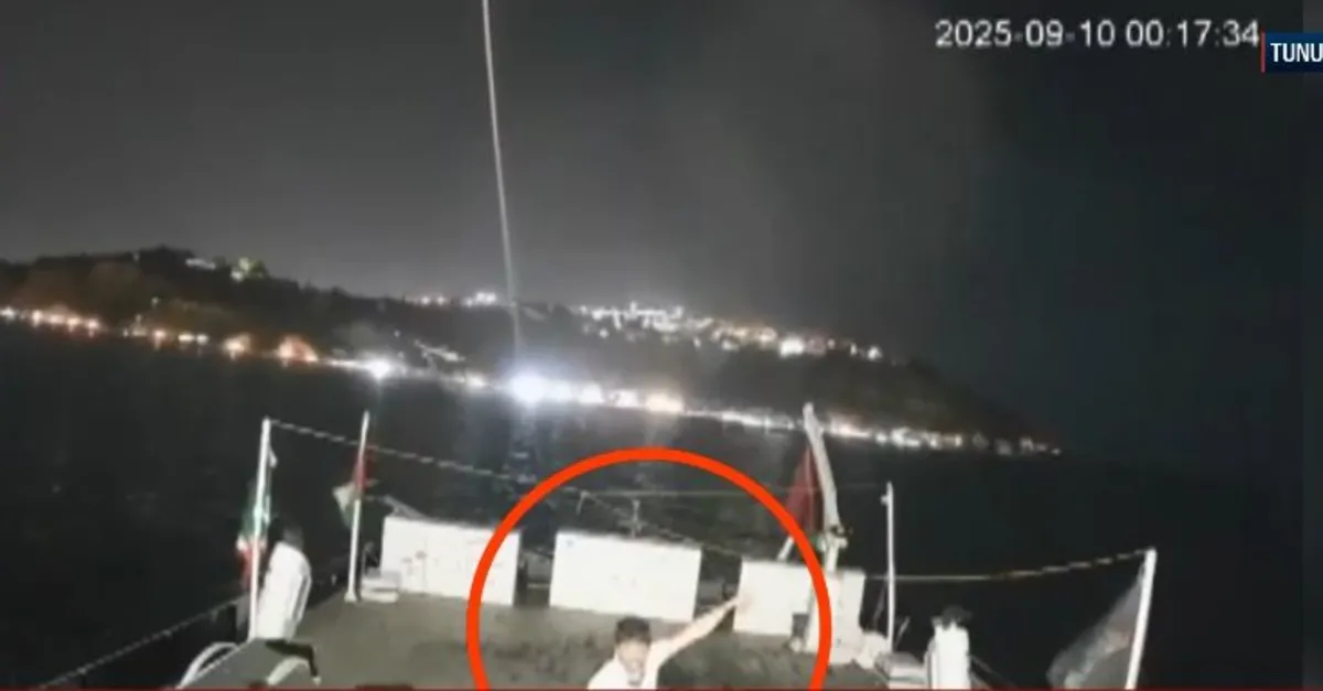 Sumud filosu'na bir drone saldırısı daha!