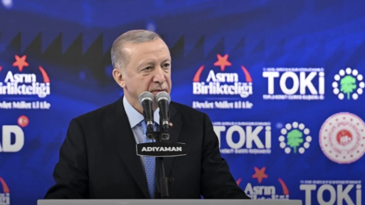 Başkan Recep Tayyip Erdoğan 350 bininci deprem konutunu Adıyaman'da teslim edecek!