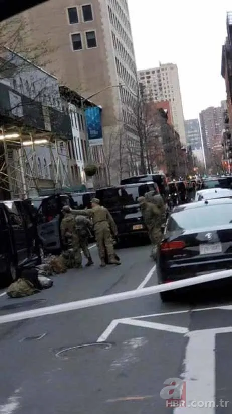 ABD Ordusu New York’ta sokağa indi! Koronavirüs alarmı