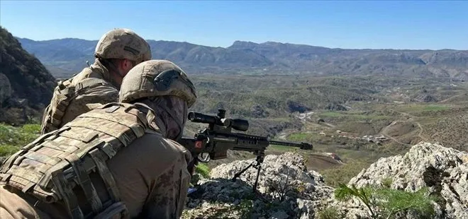 Teröristlere ’Pençe’ darbesi: 2 PKK’lı etkisiz hale getirildi