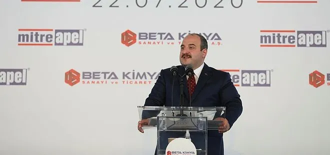 Son dakika: Sanayi ve Teknoloji Bakanı Mustafa Varank: 500 vatandaşımıza yeni istihdam imkanı oluşturacak