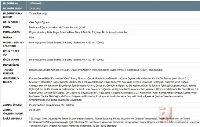 Veliler dikkat! Bakanlık bu ürünleri yasakladı! Tek tek toplatılıyor 4