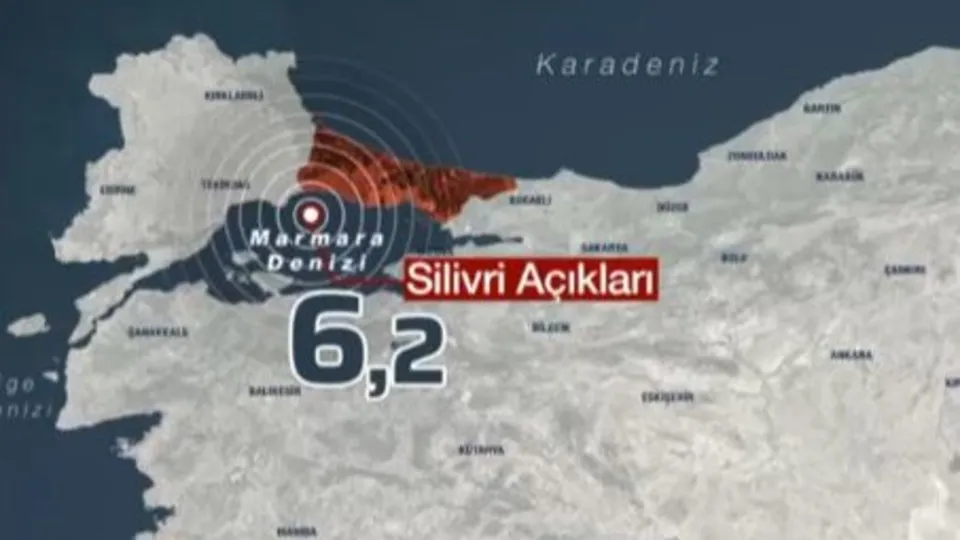 İstanbul’da 6.2 büyüklüğünde deprem