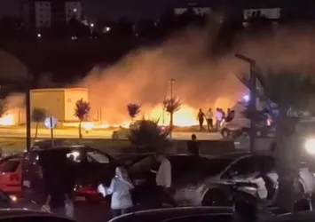 Trafoda patlama dehşeti! Alev topuna döndü