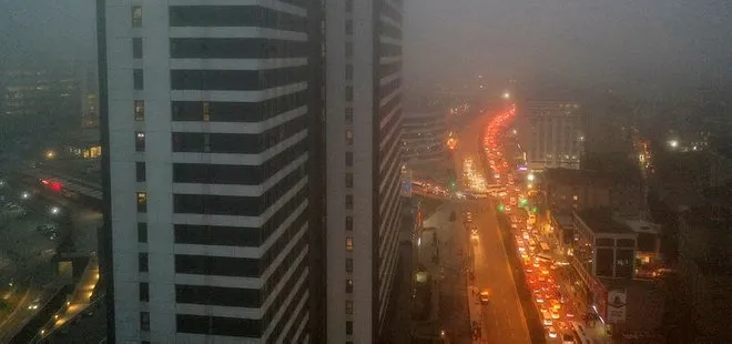 Son dakika: İstanbul’da bazı noktalarda yoğun sis etkili oluyor! TRAFİK YÜZDE 76