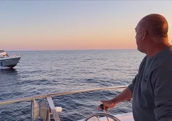 Yunanlılar Türk balıkçı teknesini taciz etti