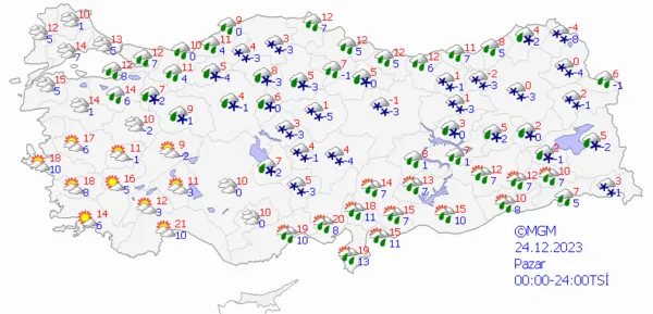 1702989813230.png Meteoroloji kar için gün verdi! Sıcaklıklar bir anda düşecek! İstanbul Ankara İzmir hava durumu... - 9