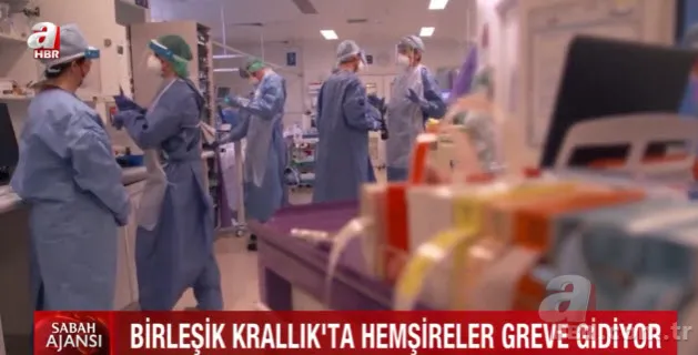 İngiltere'deki gıda ve enerji krizi vatandaşı isyan ettirdi! İngiltere tarihinde bir ilk; hemşireler greve gidiyor 2