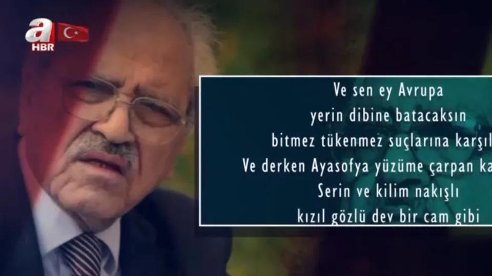 Sezai Karakoç’un mısraları ile Ayasofya