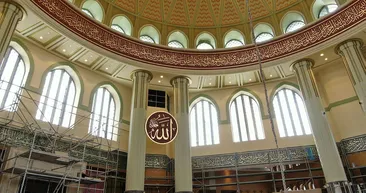 Açılışına sayılı günler kaldı! Taksim Camii’nin içi görüntülendi