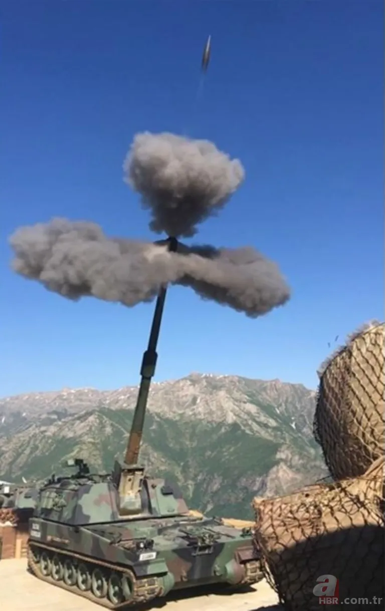 Kuzey Irak'a yapılan kara ve hava harekatından yeni fotoğraflar 16