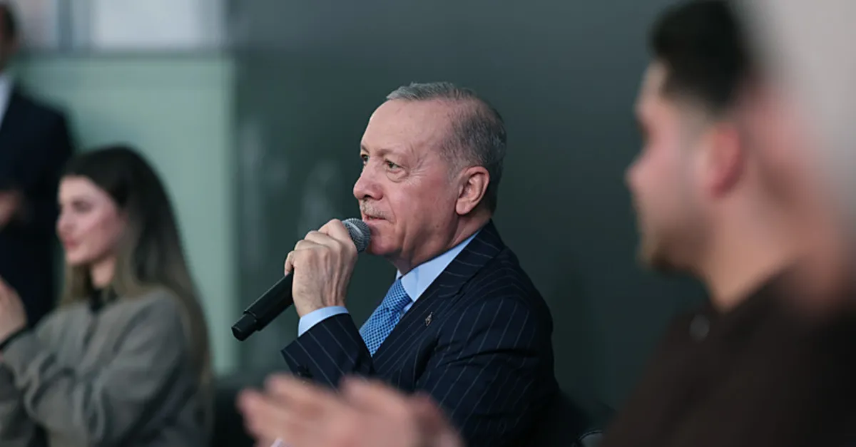 Gençler sordu Erdoğan yanıtladı