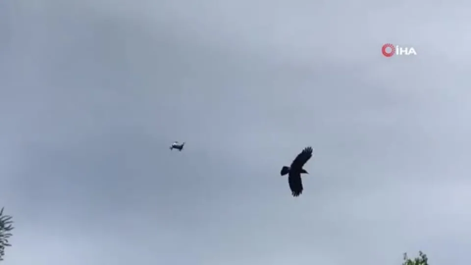 Kargadan drone saldırısı |Video