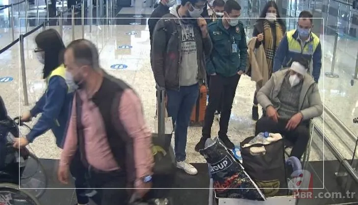 İstanbul Havalimanı’nda 'hasta taklidiyle' VIP göçmen kaçakçılığı: Maske indi oyun ortaya çıktı