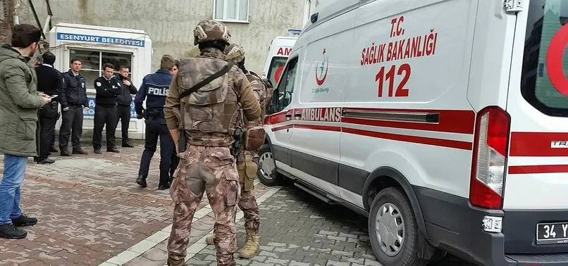 Esenyurt Belediyesi ek hizmet binasında silah sesleri