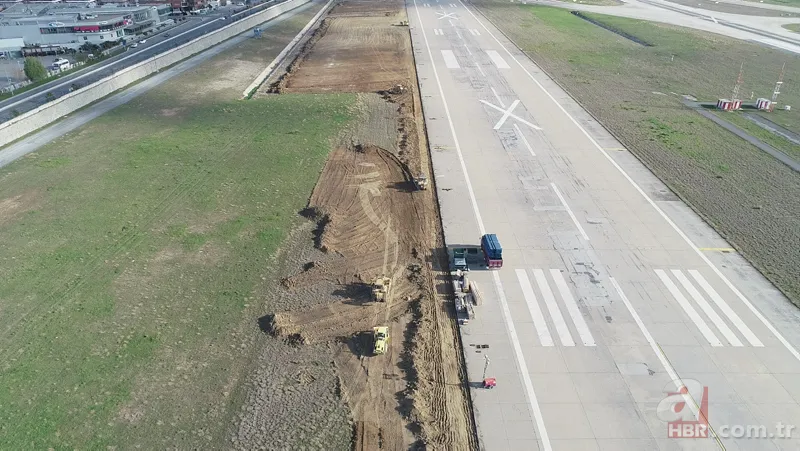 İstanbul'daki salgın hastanelerindeki çalışmalar gece de devam etti! Havadan böyle görüntülendi 9