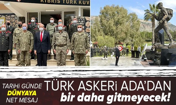 Türk askeri Ada’dan bir daha gitmeyecek