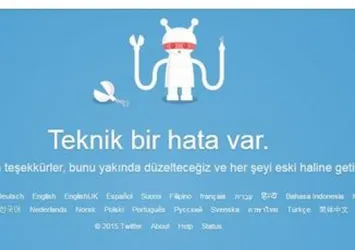 Twitter'da erişim sorunu