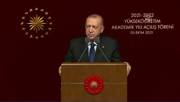 Son dakika: Başkan Recep Tayyip Erdoğan'dan Yükseköğretim Akademik Yıl Açılış töreninde önemli açıklamalar - 1