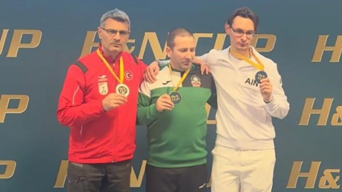 Milli atıcı Yusuf Dikeç Hırvatistan’dan gümüş madalya ile döndü