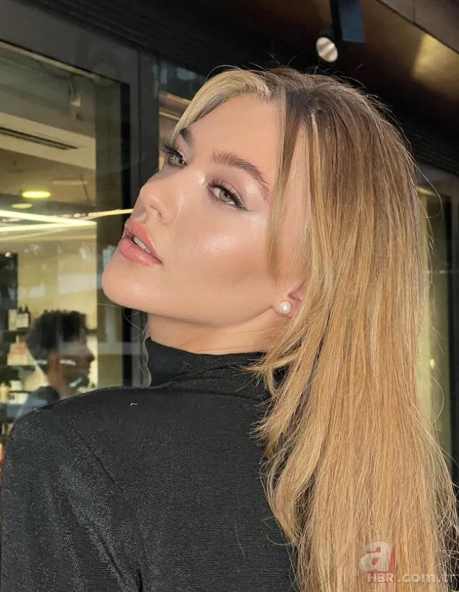 Estetikle bambaşka biri olmuştu! Melisa Döngel’in makyajsız hali olay 7