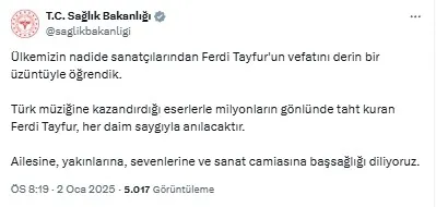 sanat-camiasinin-aci-kaybi-ferdi-tayfur-hayatini-kaybetti-1735838864084.jpg Sağlık Bakanlığı X hesabından yapılan paylaşım