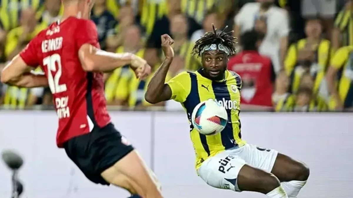 Fenerbahçe - Lille maç sonucu 1-1 || MAÇ ÖZETİ