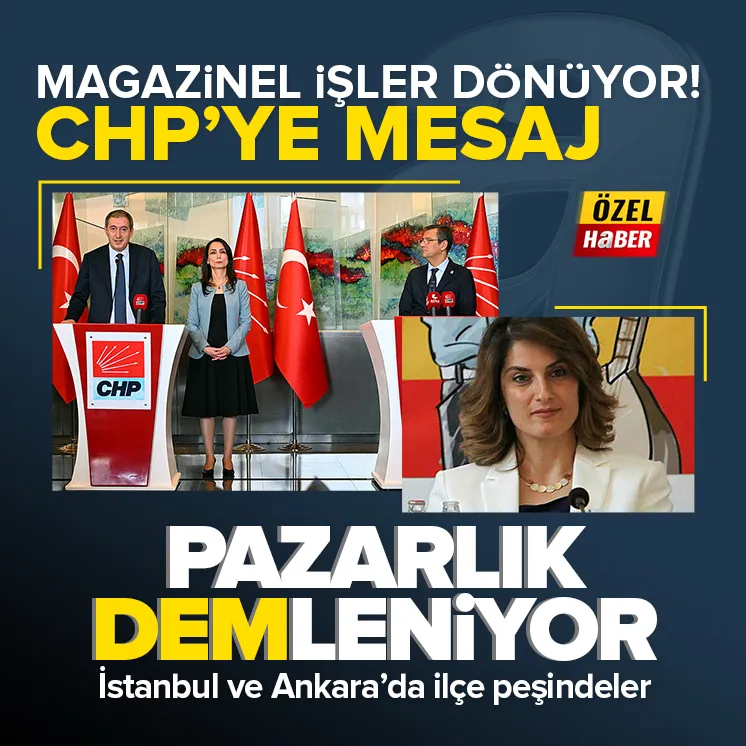 Pazarlık DEMleniyor! Elini yüksek tutuyor