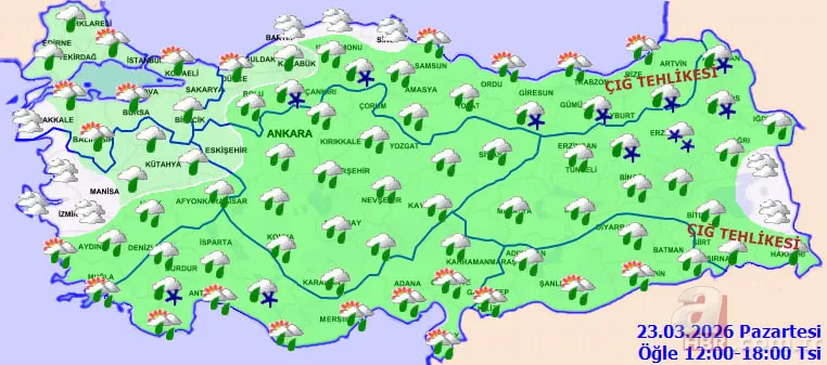 İstanbul, Ankara ve İzmir dikkat! Sıcaklıklar 5 derece düşecek: Sağanak, kar 16