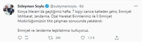 Son dakika: Konya’da 7 kişiyi öldüren katil Mehmet Altun yakalanarak gözaltına alındı