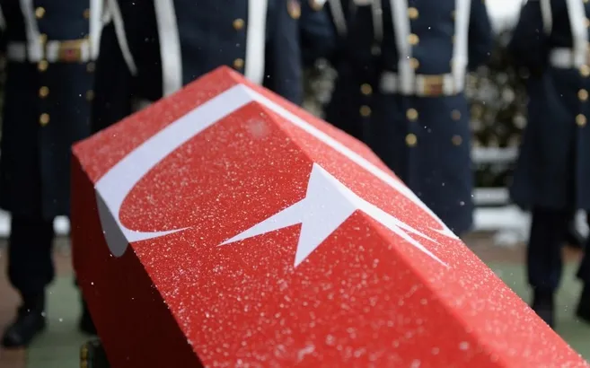 Edirne’de askeri araç kazası sonucu 1 asker şehit oldu