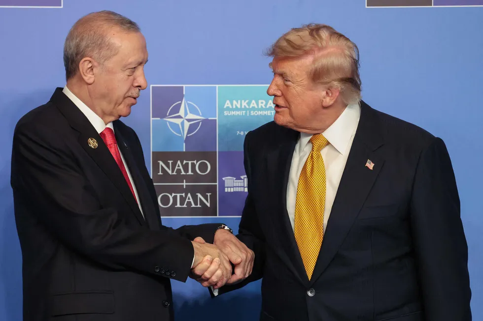 Başkan Recep Tayyip Erdoğan ve ABD Başkanı Donald Trump (Arşiv)