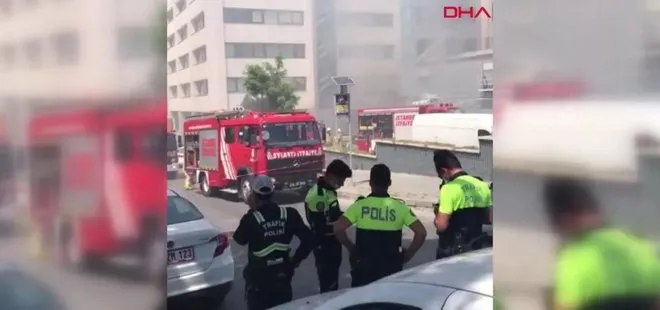 Son dakika: İstanbul Gayrettepe’de bir iş merkezinde patlama