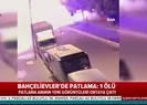 İstanbuldaki patlamaya ait yeni görüntüler ortaya çıktı |Video