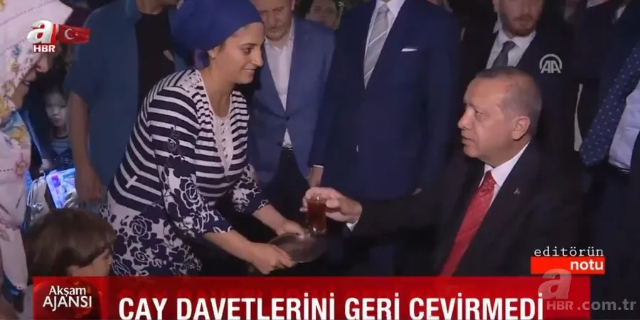 Başkan Erdoğan'ın vatandaşlarla renkli anları: Gittiği her yerde yoğun ilgiyle karşılandı 21