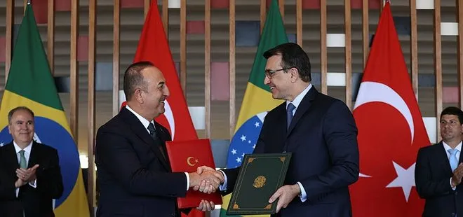 Dışişleri Bakanı Mevlüt Çavuşoğlu’ndan Brezilya’da önemli açıklamalar: 10 milyar dolarlık ticaret hacmi hedefledik