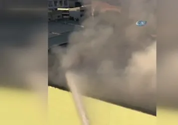 Ankara’da boya fabrikasında yangın!