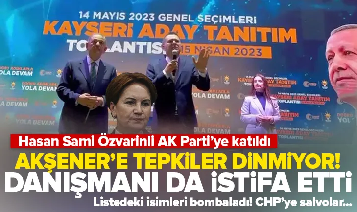 Akşenerin danışmanı AK Partiye katıldı